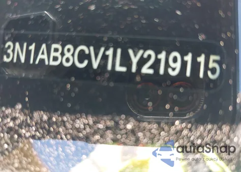 2020 Nissan Sentra Sv Xtronic Cvt from USA, damaged, VIN 3N1AB8CV1LY219115